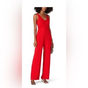Trina Turk red pant jumpsuit